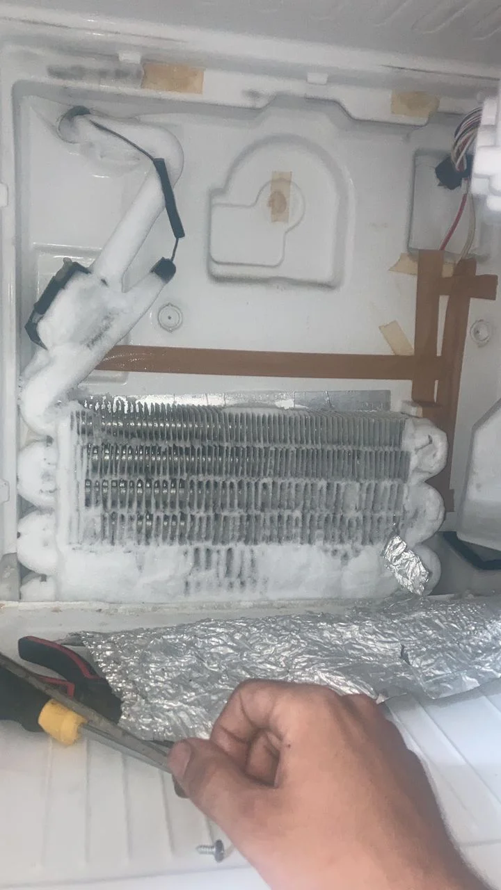 Industrial refrigeration system repair service